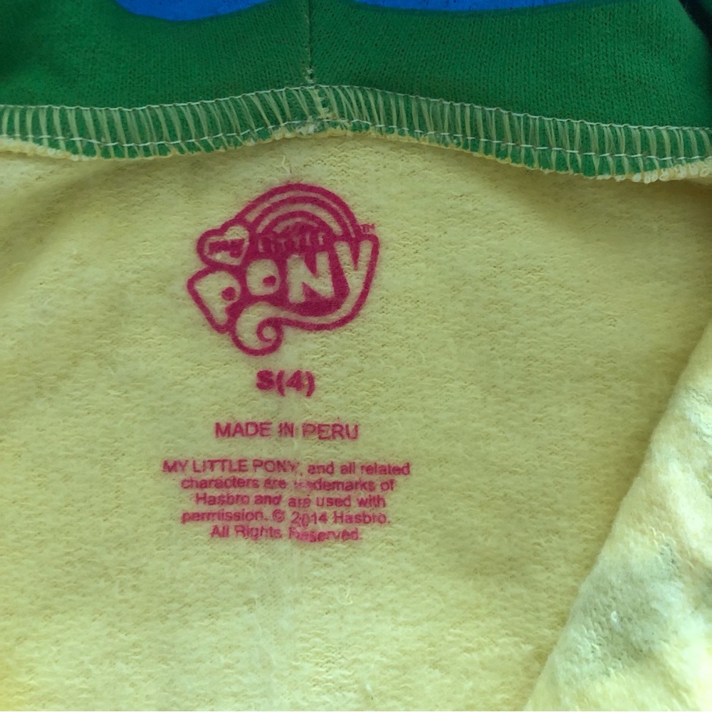 My little pony graphic zip-up sweatshirt with Hood. - Picture 5 of 8